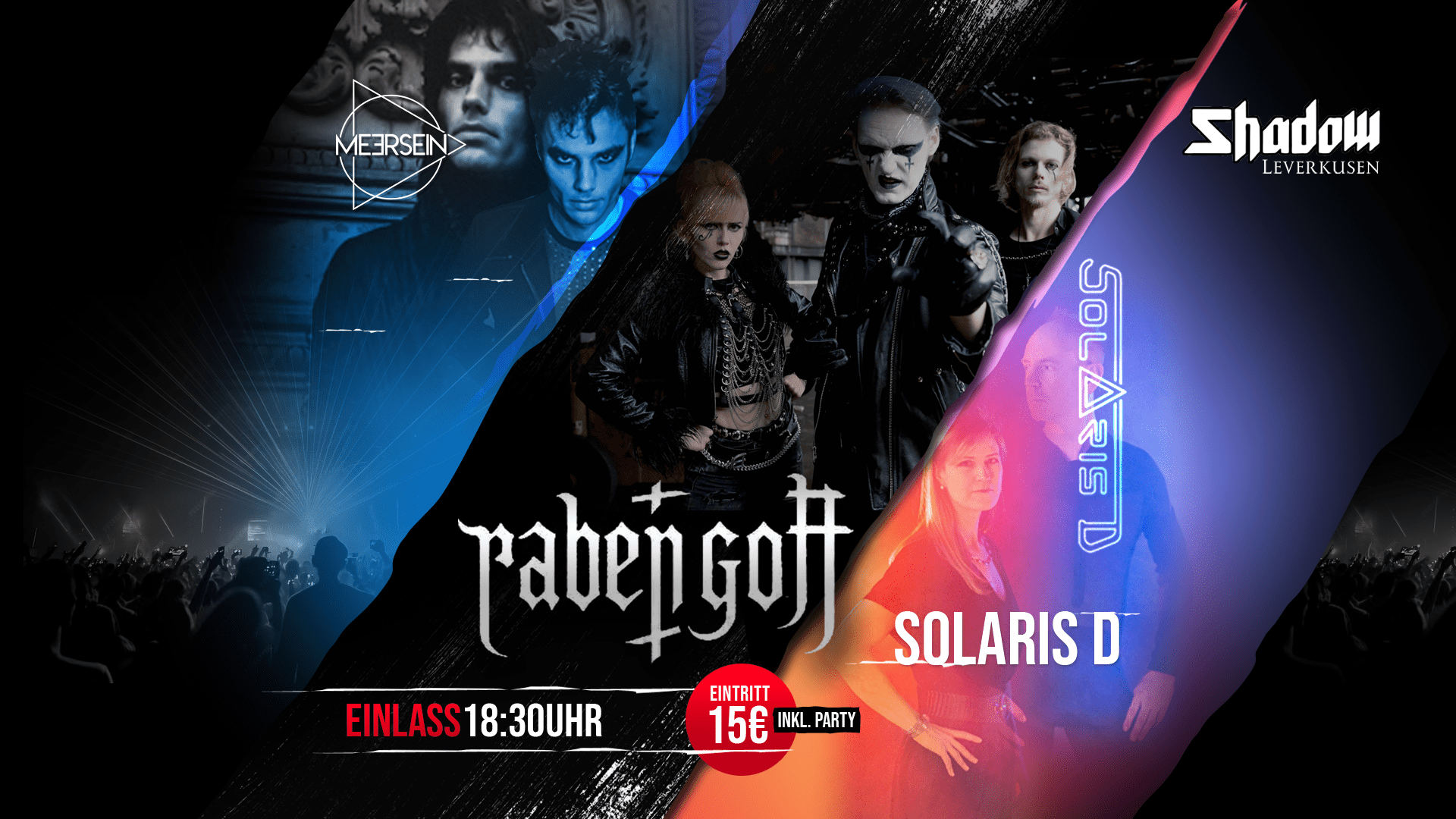 Konzert | Rabengott – Solaris-D und Meersein Cover