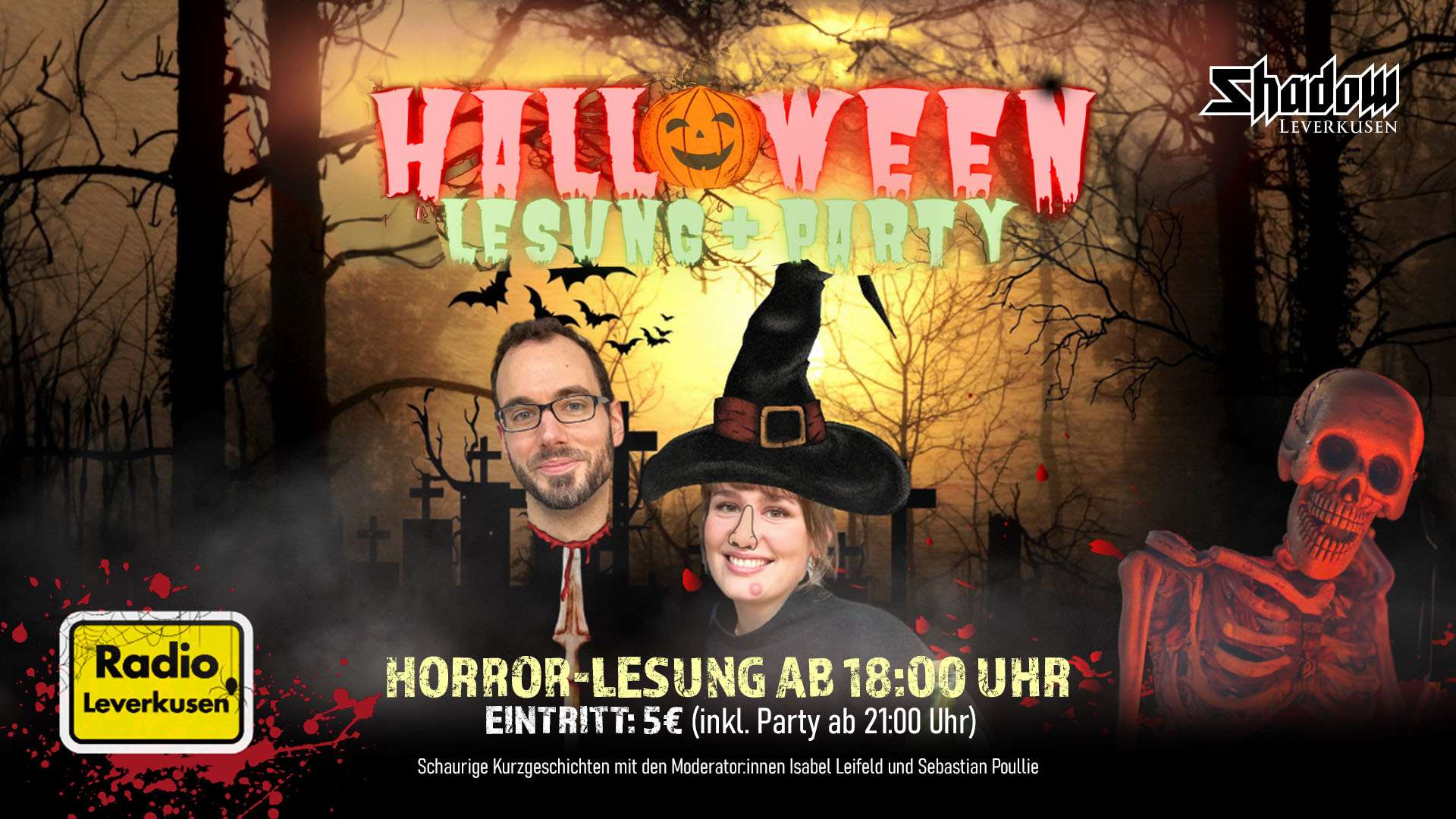 Radio Leverkusen – Horror-Lesung Cover