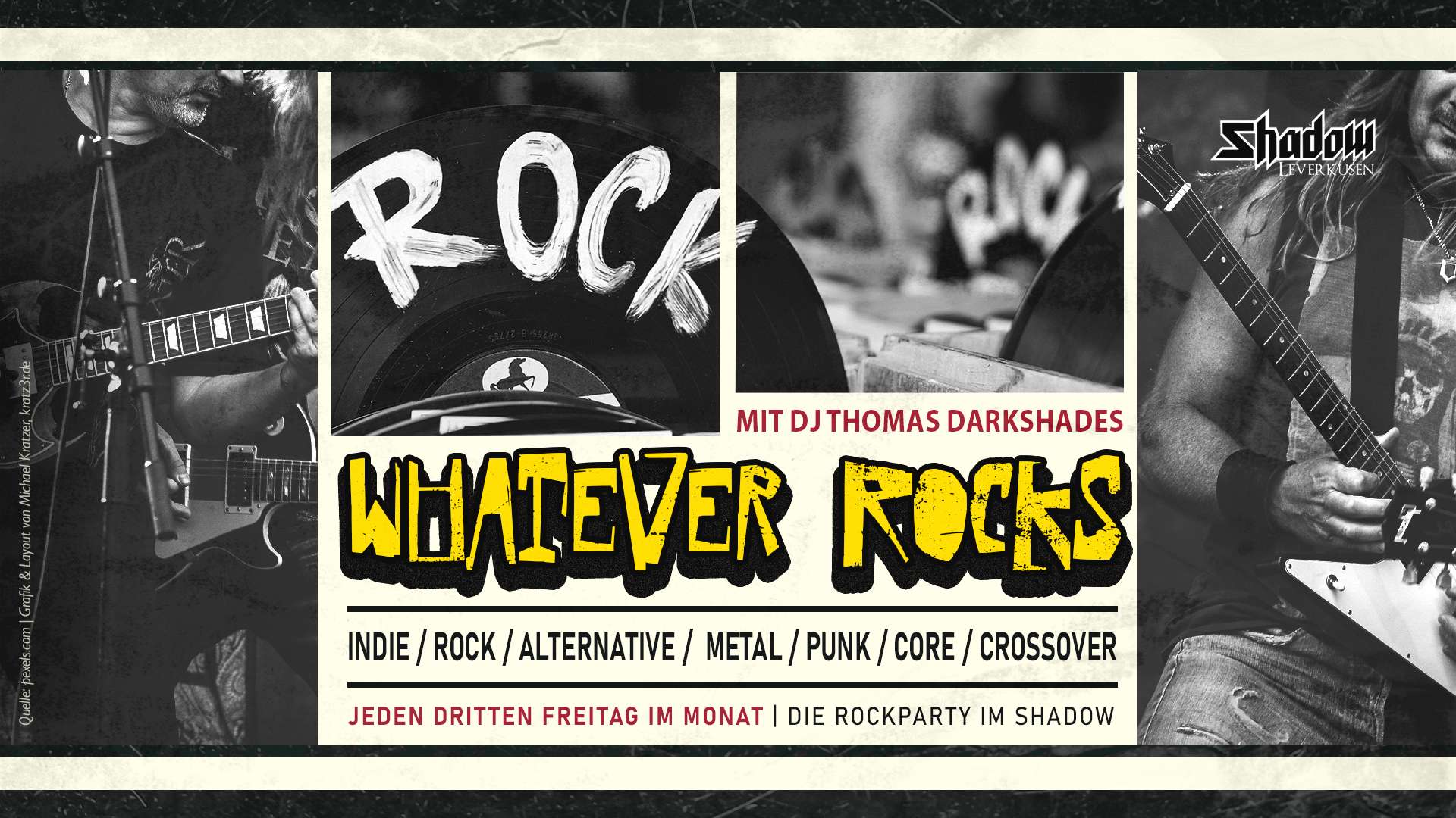 Whatever Rocks – mit DJ Dark Shades Cover