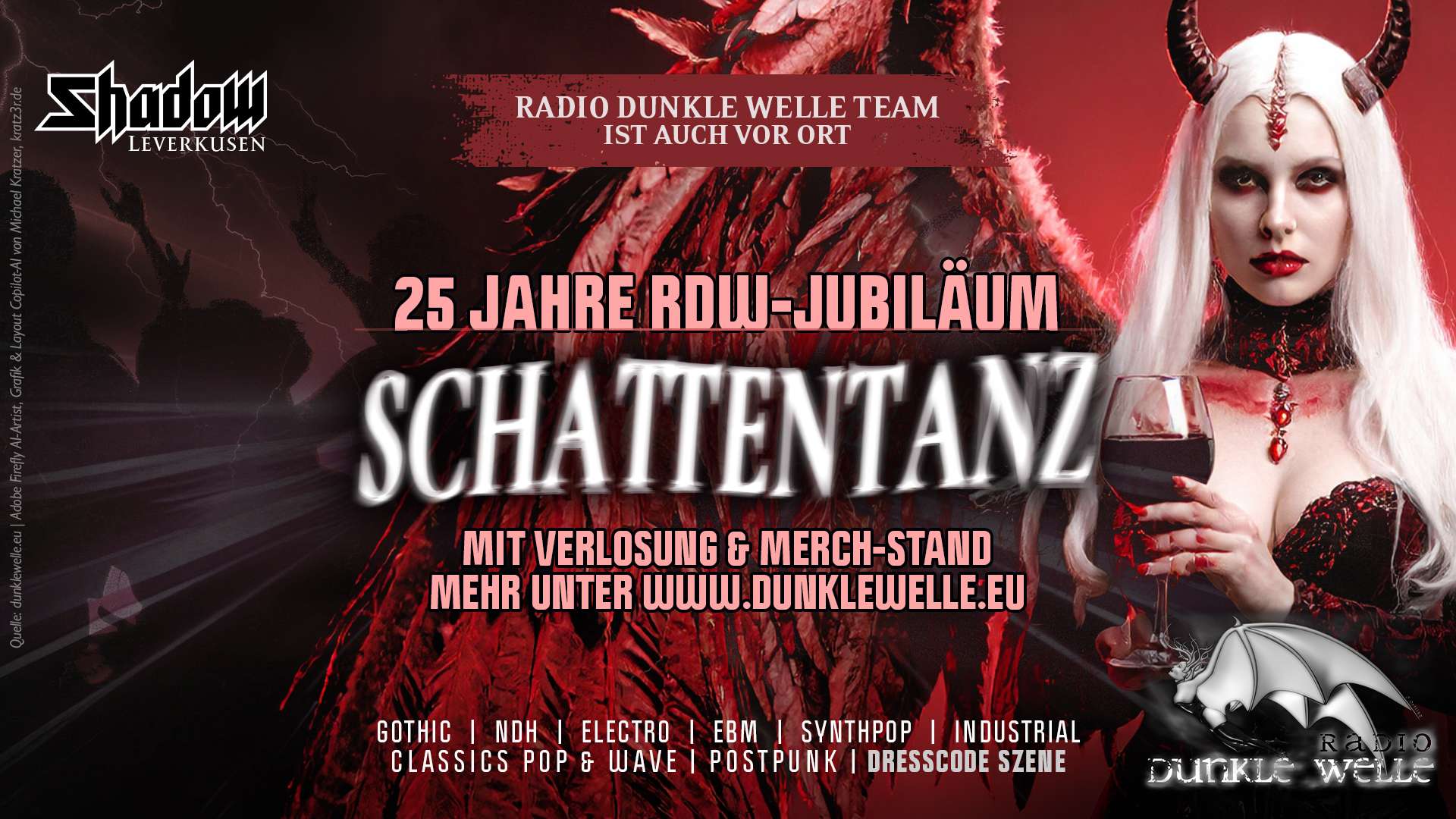 Schattentanz – 25 Jahre Radio Dunkle Welle Cover