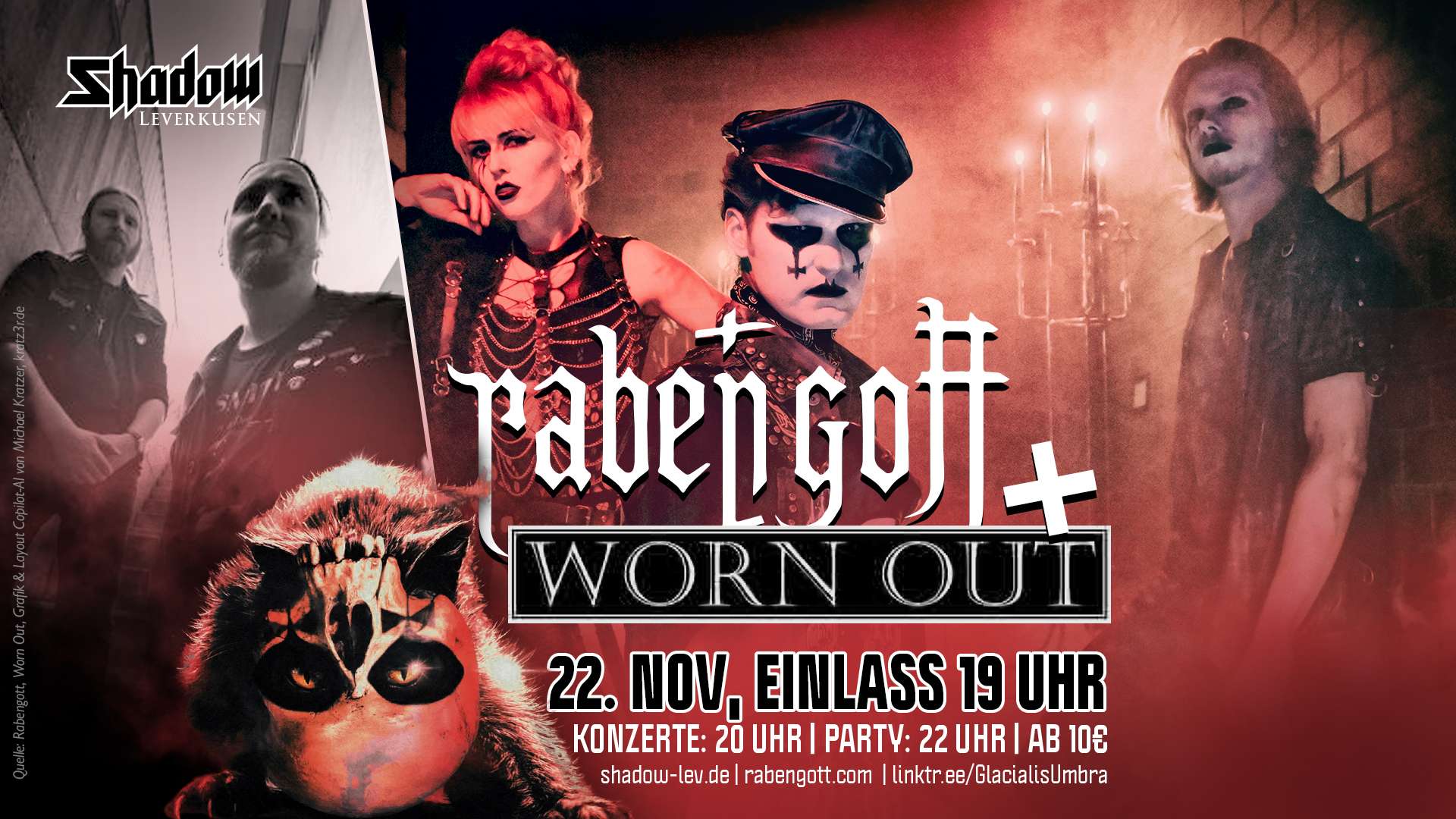 Rabengott & Worn Out [LIVE] Cover