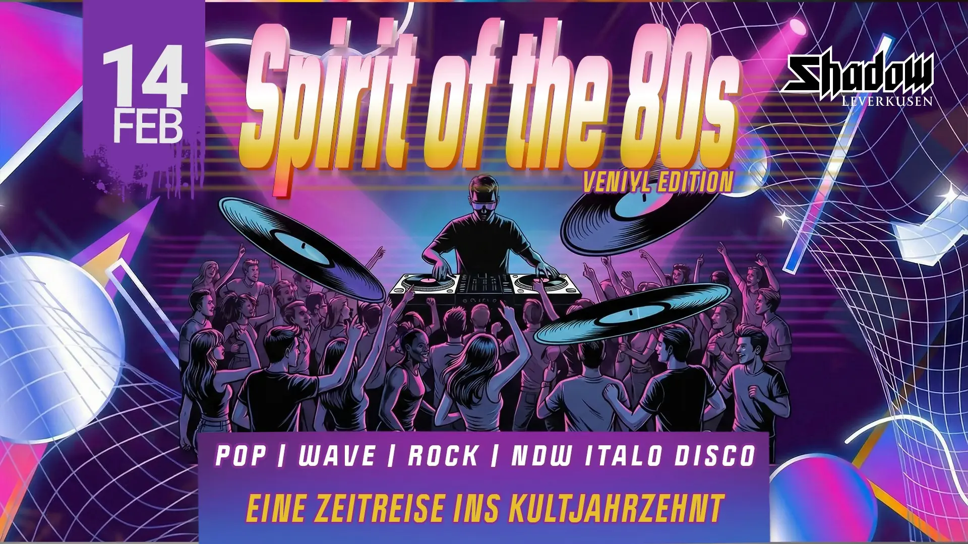 Spirit of the 80s – Vinyl Edition Cover